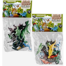 Animals - Rubber Dinosaurs 6-8cm - pack of 12's